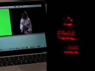 La princesse Leia en hologrammes