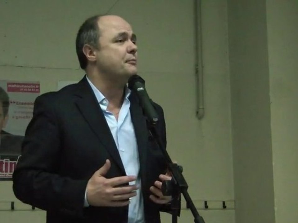 Bruno Leroux PS voeux pour la république 22 Janvier 2011