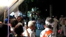 Fete traditionnelle a Osaka, Japon
