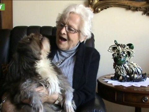 Tournai - Loulou, le chien qui chante