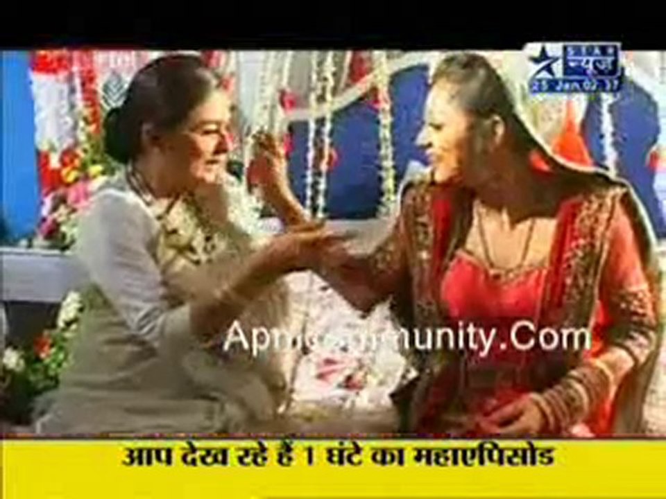 Geet - 25th January 2011 Naya Drama Geet ke set par