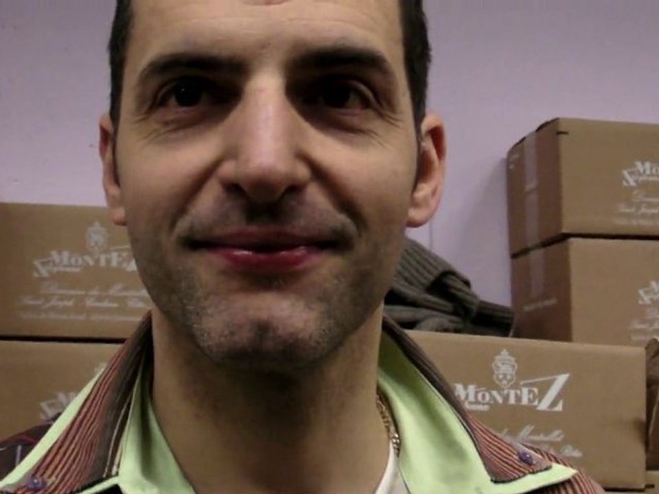 Stéphane Montez : "Je préfère boire mes 2008"