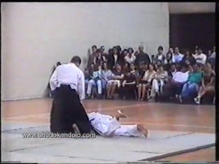 Демонстрация на сенсей Германов 5-ти дан (2000г.)