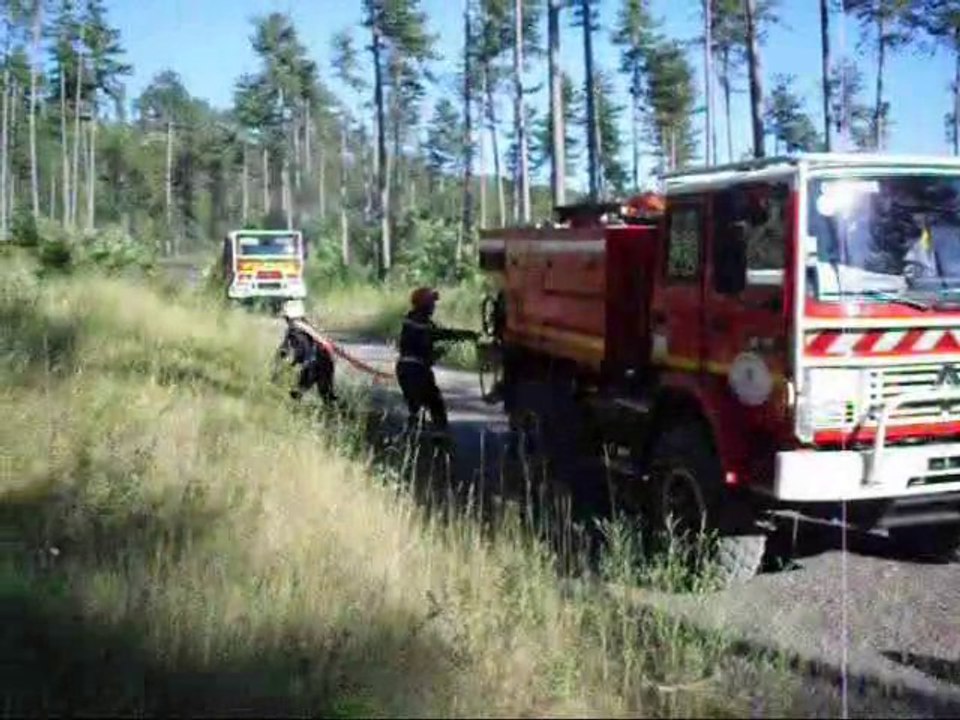 Sapeurs Laragnais. Pompiers des Hautes Alpes.