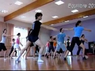 Valérie SCANELLA pendant le stage de danse de Voiron