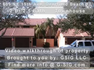Video Walk Through of 609 NE 19th Ave, Deerfield Beach ...