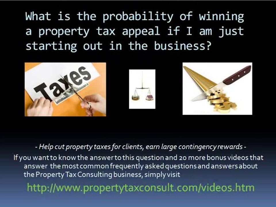 Start A Business - Property Tax Consulting Q & A 1