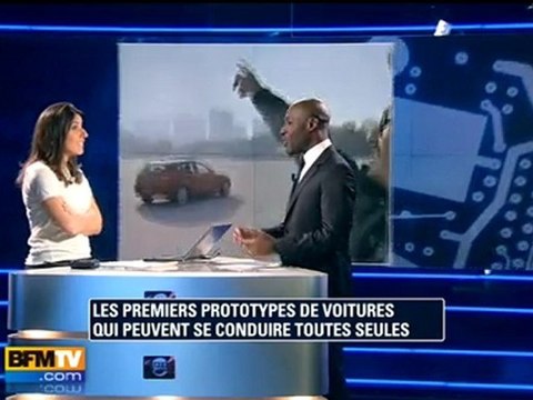 Les voitures se conduisent seules ou sont télécommandées par un mobile