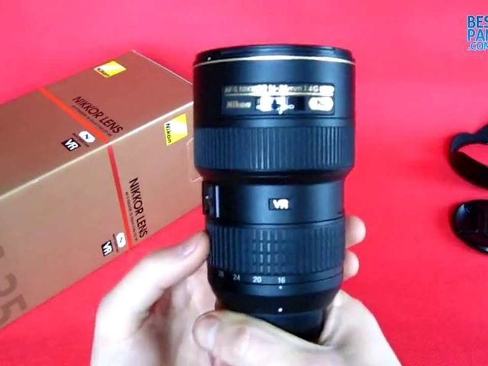 Nikon 16-35mm F4 VR Lens Unboxing
