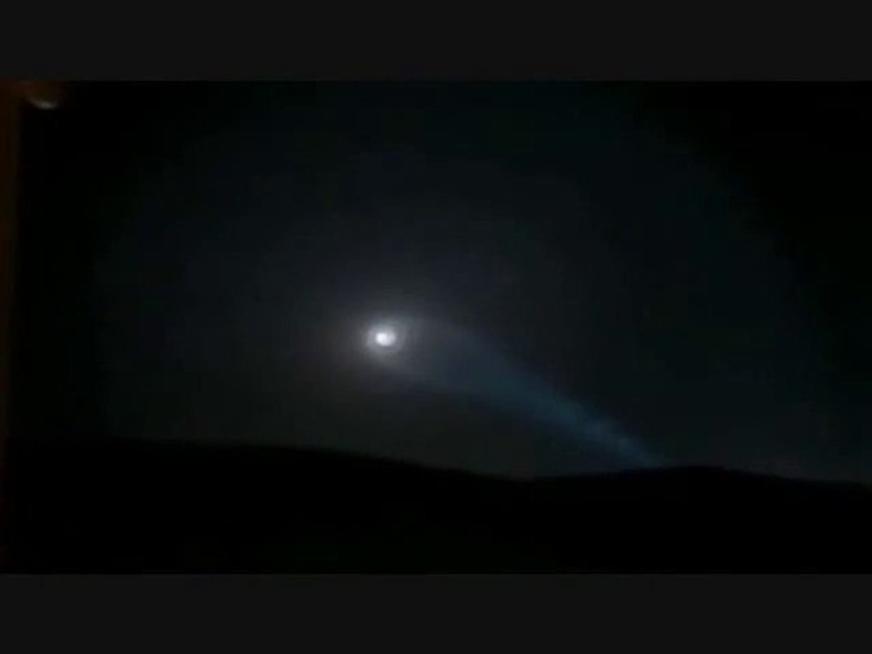 The UFO Spiral Lights in China, Russia & Norway