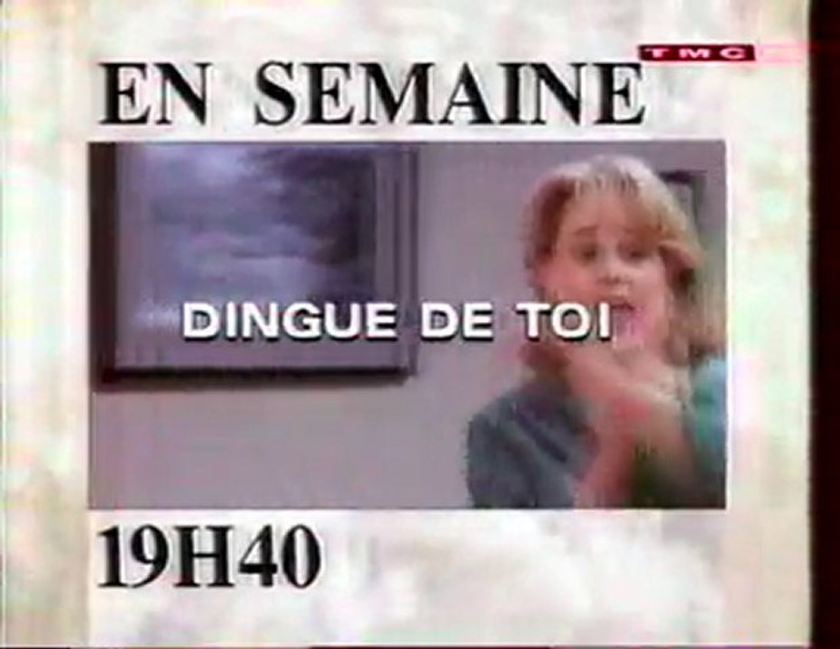 Bande Annonce de la Série Dingue de Toi janvier 1994 TMC