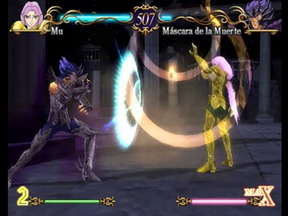 Caballeros del zodiaco - Play Station 2 Aries Mu