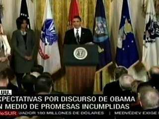 Obama se concentra en la economía en su discurso anual