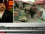 Gobierno de Bolivia distribuye y normaliza precios de los alimentos