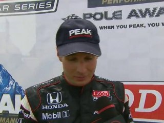 Lindy Thackston interviews Will Power at Mid Ohio for Versus