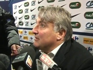 Nîmes-Nancy: Réaction de Noël Tosi (Foot Coupe de France)