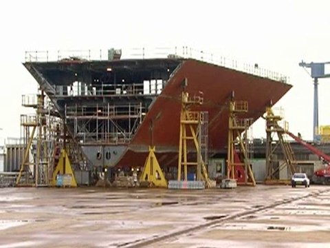 Nicolas Sarkozy attendu aux Chantiers STX de St Nazaire