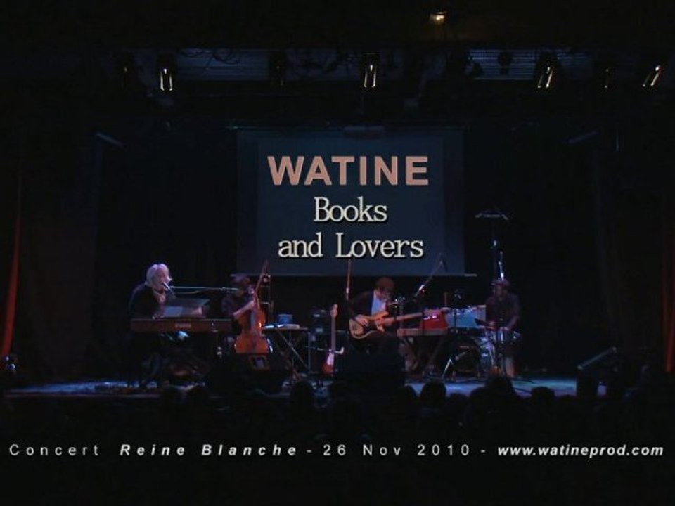 BOOKS AND LOVERS concert live