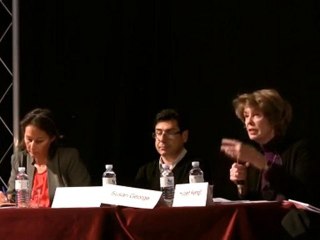 Susan George, intervention à l'université Crise de l'Euro