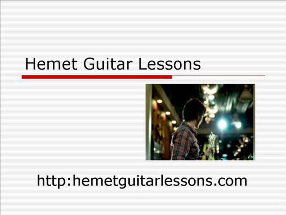 hemet guitar lessons