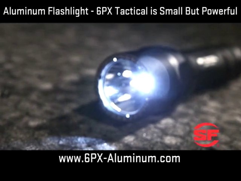 Mini Aluminum Flashlights–the 6PX Tactical Delivers 200 ...