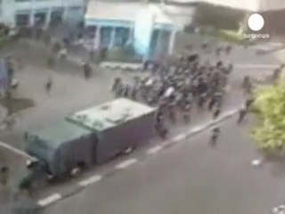 Son las imágenes de una ciudad en rebelión. Hoy, en el...