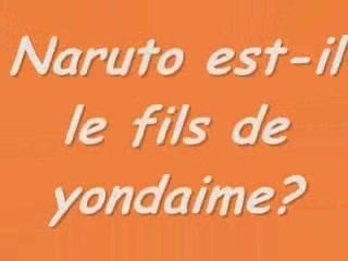 Yondaime est-il le pere de naruto?