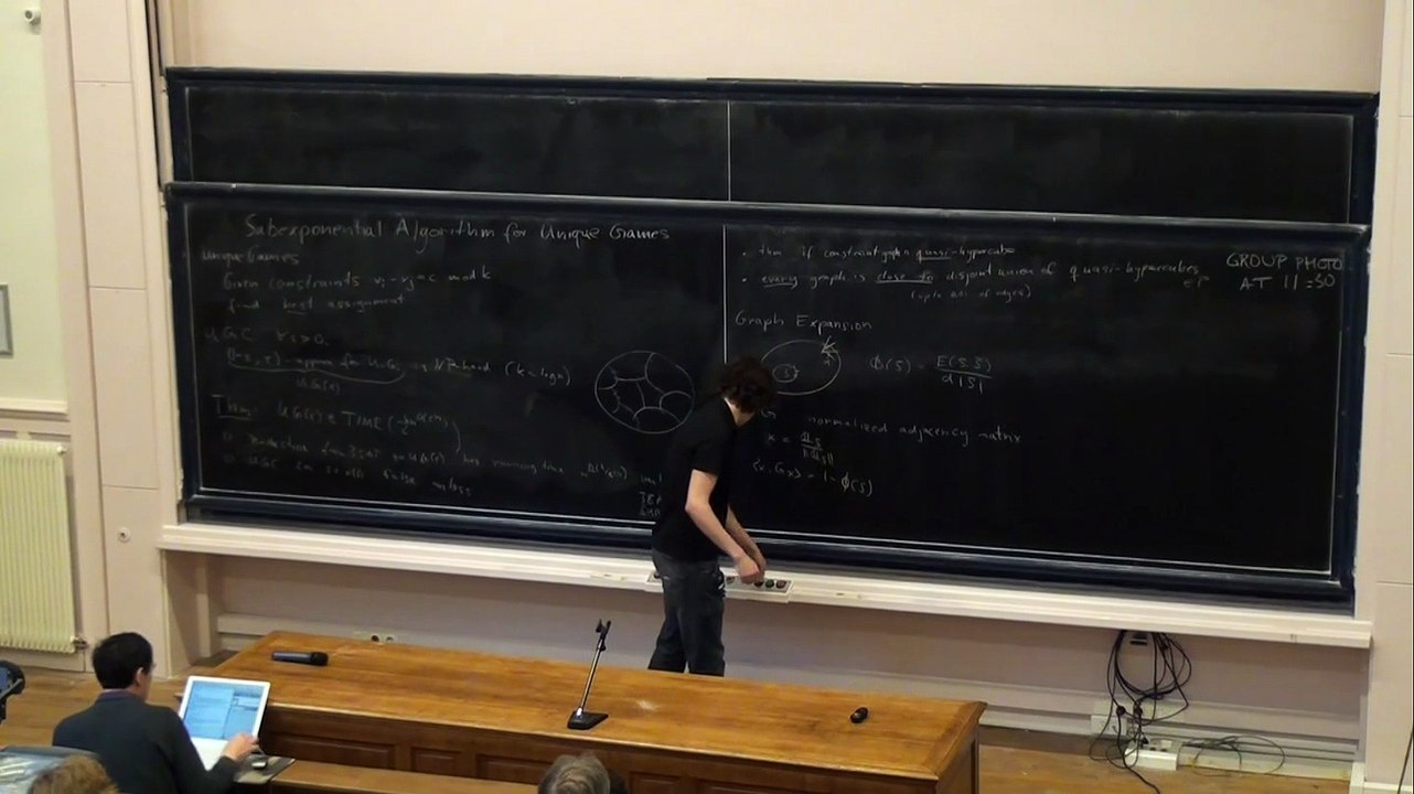 [Metric 2011] David Steurer 1
