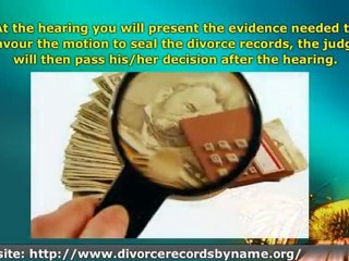 Step by Step on How to Seal Divorce Records From Public View