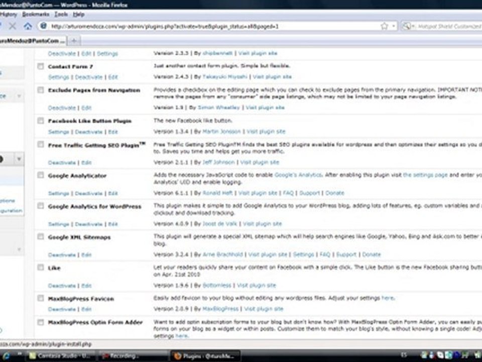 Como poner un plugin en un blog wordpress