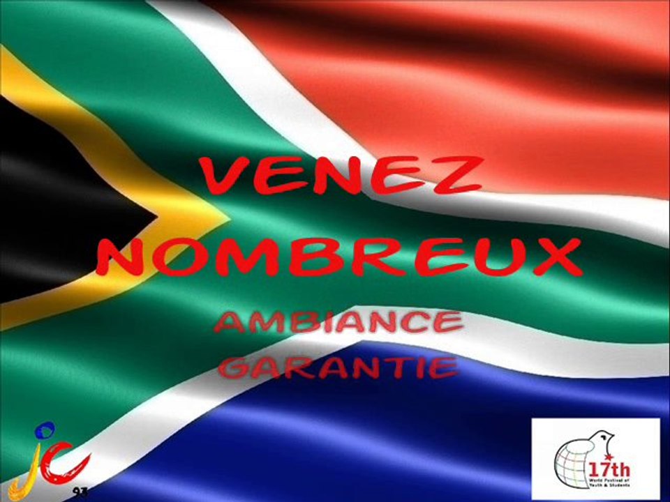 Soirée de retour Afrique du Sud - Le samedi 05 février à 20h