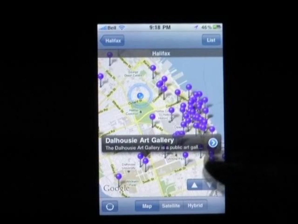 Go Explore Canada smartphone app
