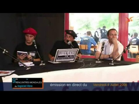 080705 [FS] [Itw] FreenewsTV - Framabook aux RMLL