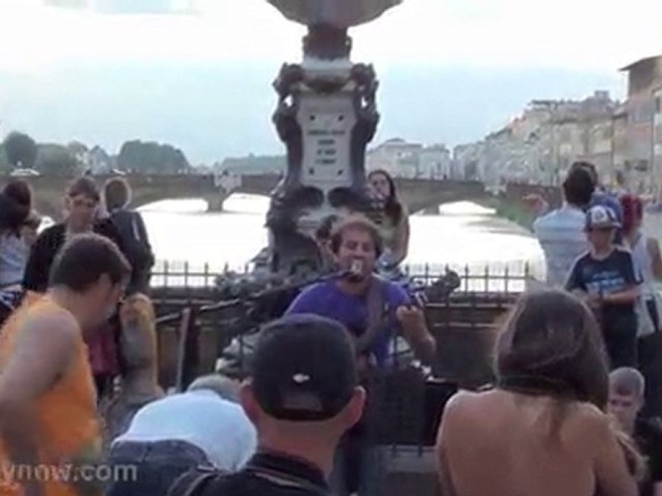 Live Music in Ponte Vecchio, Florence