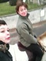 Trotting avec ma Marjorie d'amouuuur