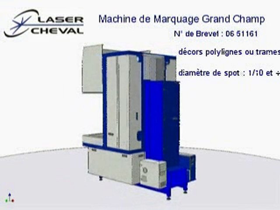MACHINE LASER CHEVAL GRAND CHAMP