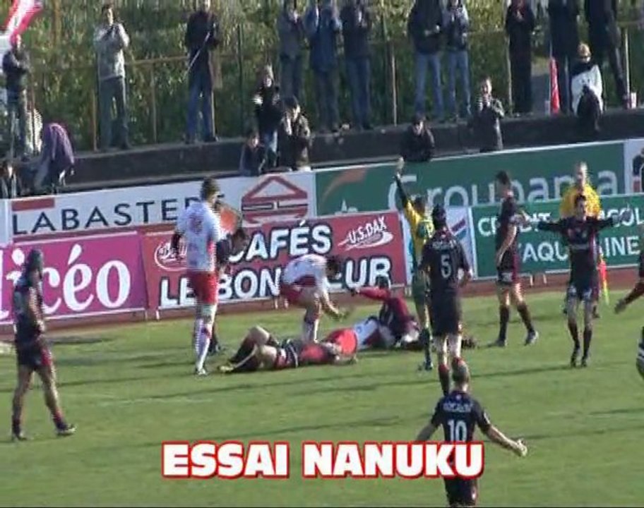 Résumé du match U.S. Dax Rugby Landes / L.O.U.