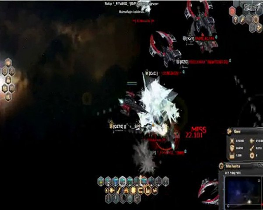 darkorbit tr2 çete klanı spy baskın