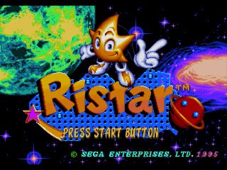 Test de Ristar. (Megadrive)
