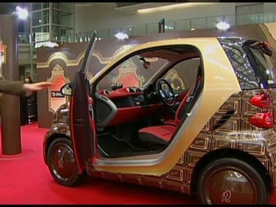 Chocolate car unveiled