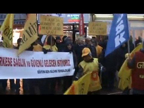 Torba Yasa Tasarısı Protesto Edildi