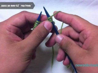 New Stitch A Day: How to Knit The Bamboo Stitch