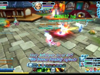 Ether Saga-Holy Whisper healing test