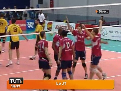 Volley: Lyon qualifié pour les 8èmes de finale!