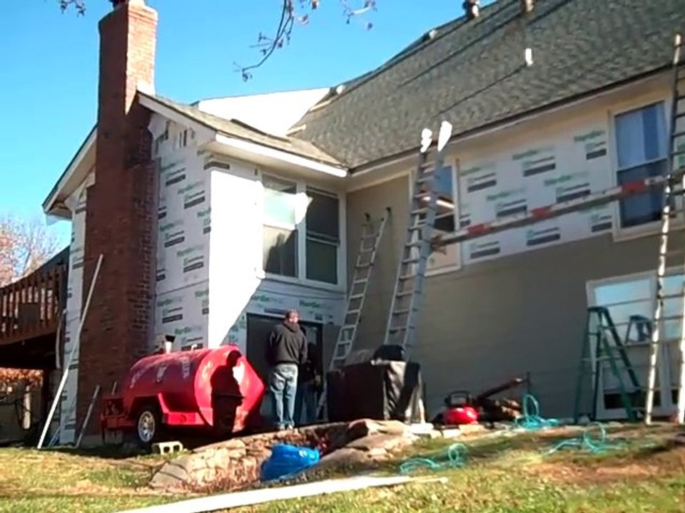 James Hardie siding installation in Shawnee