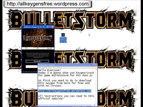 How To Download Bulletstorm Game + Keys generator