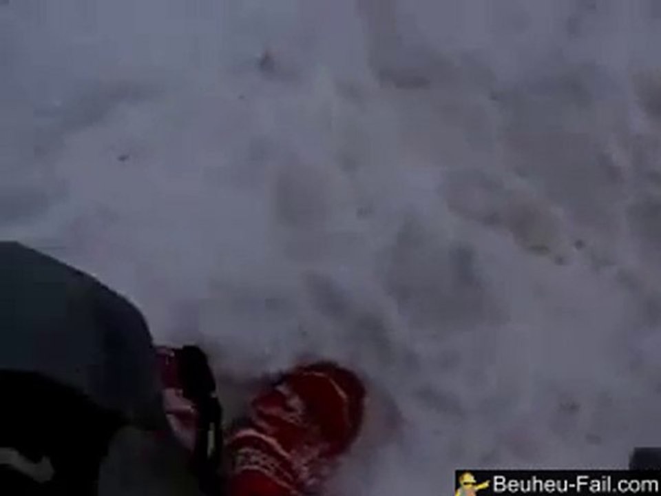 Luge backflip fail