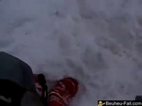 Luge backflip fail
