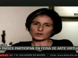 Galerías de arte realizan feria en Internet