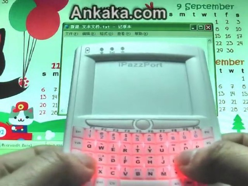 Review USB Mini Keyboard with Touch Pad